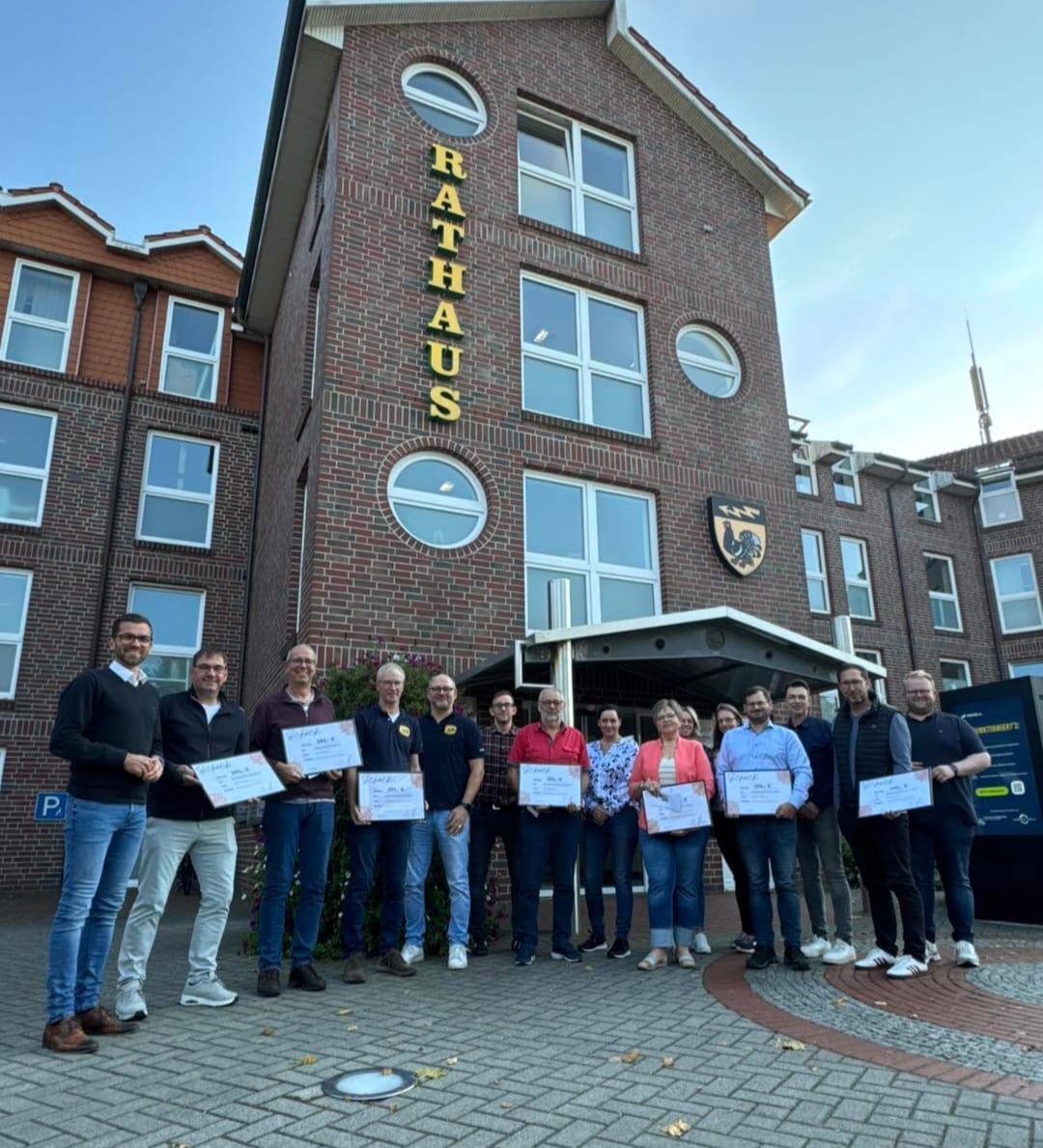 Spende der Stadt Wiesmoor