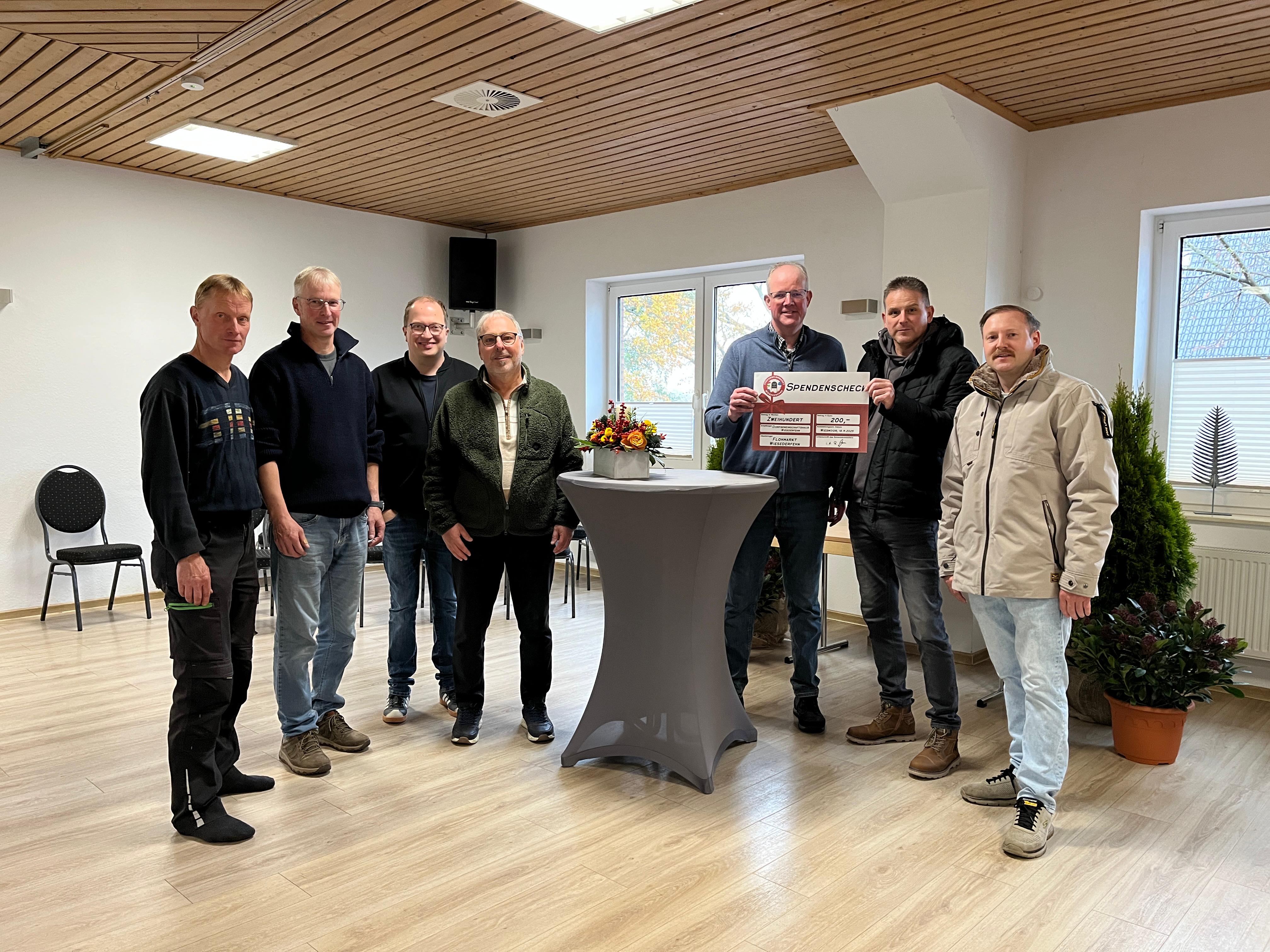 Spende des Orga Teams "Jannburger Flohmarkt"